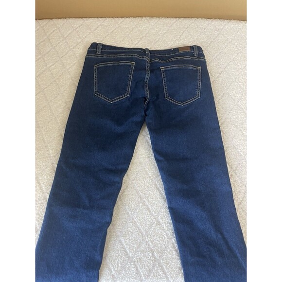 April Girl Jeans Skinny Stretchy 30w 28L. Dark Blue Jeggings - Picture 9 of 12